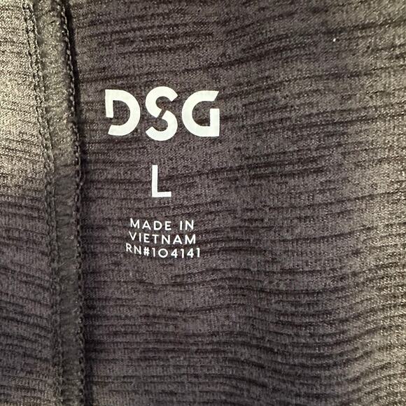 DSG Gray and Black Pull On Elastic Waist Performance Wear Joggers Size L - Picture 3 of 6